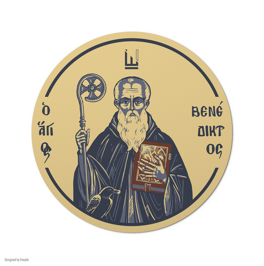 Benedict of Nursia - Sticker