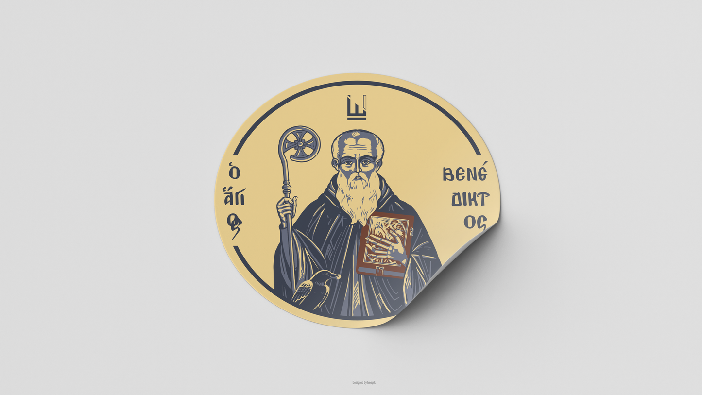 Benedict of Nursia - Sticker