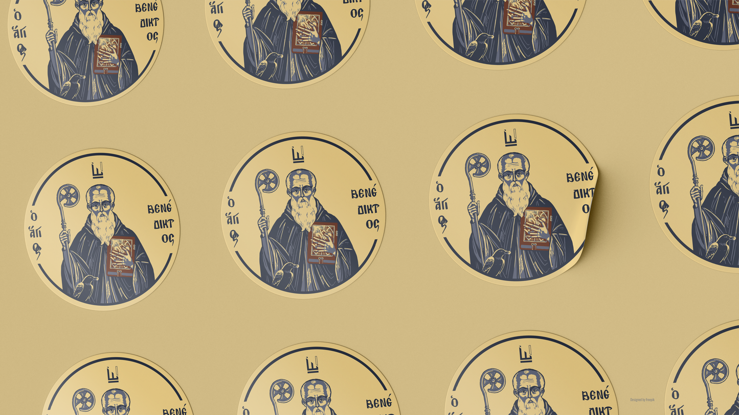 Benedict of Nursia - Sticker